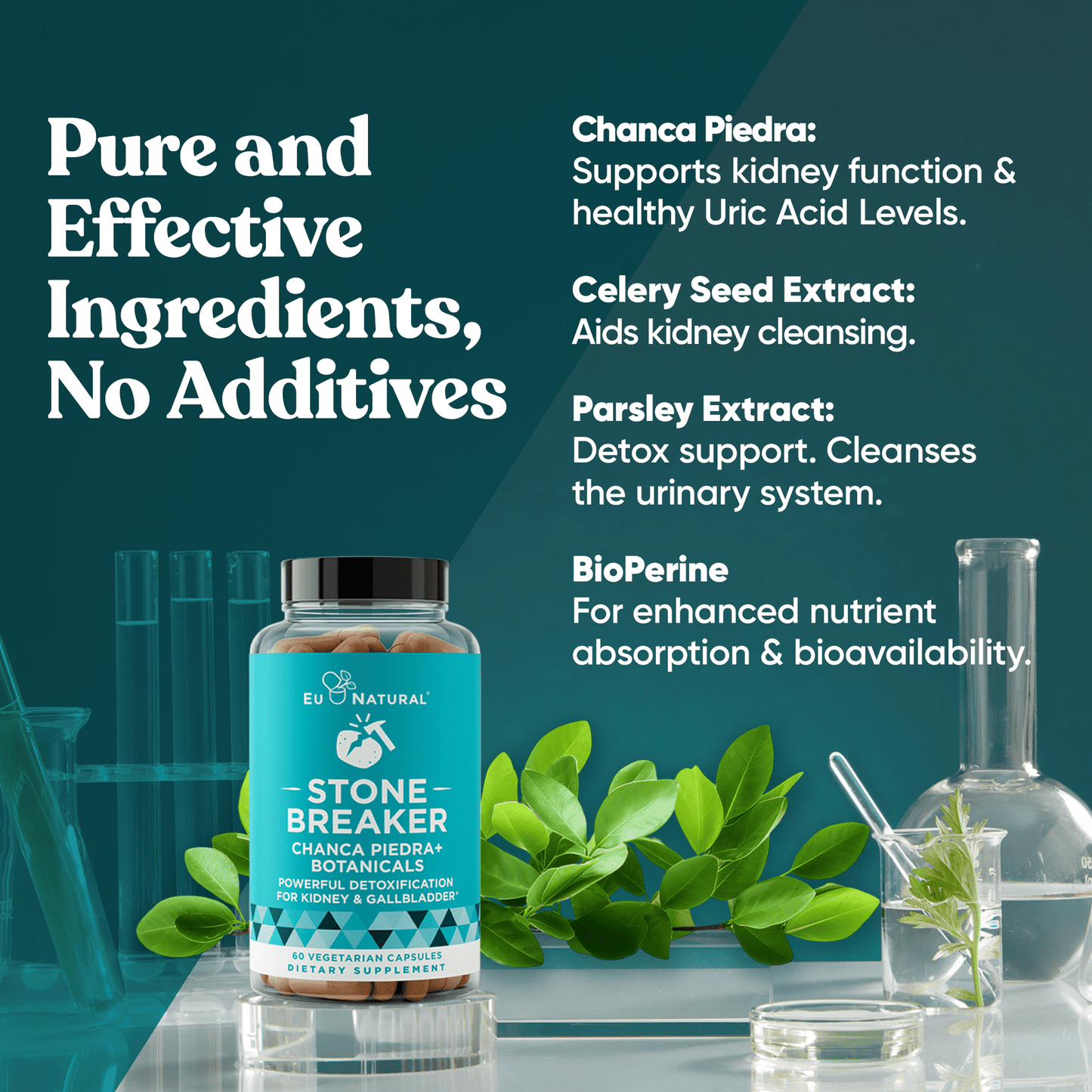 Eu Natural STONE BREAKER Kidney & Gallbladder Cleanse