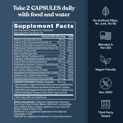 CONCEPTION FOR HIM Fertility Aid & Multi